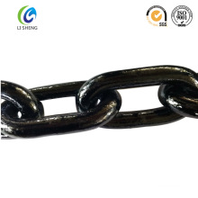 Mooring metal studless anchor chain